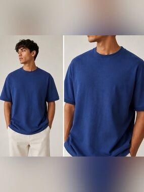 Denim & Flower Ricky Singh Relaxed Fit Interlock Tee – Men’s XL